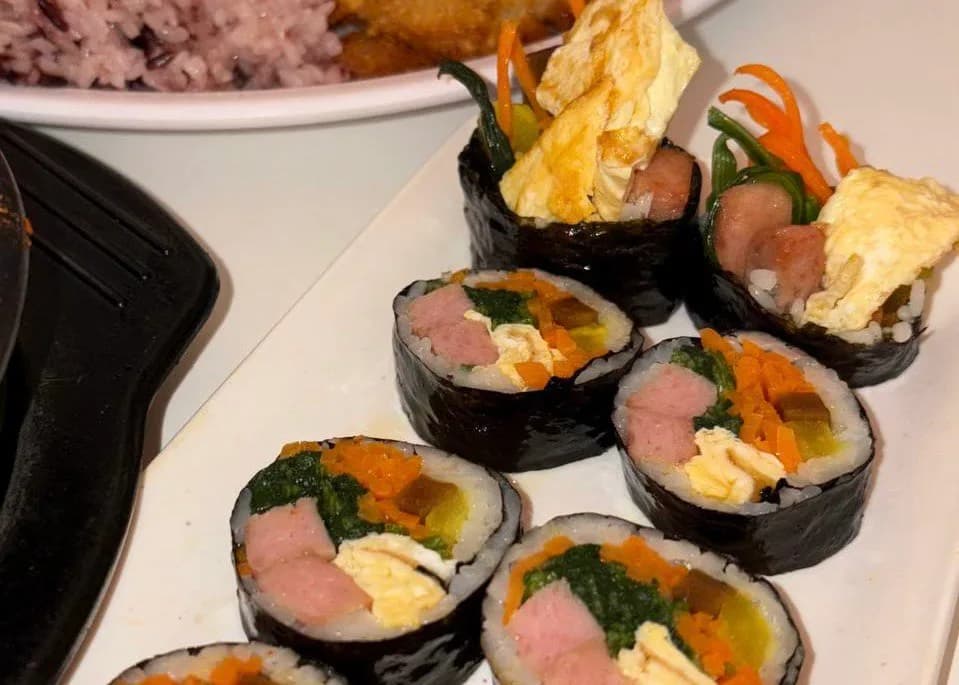 Original Spam Kimbap at Myungga II