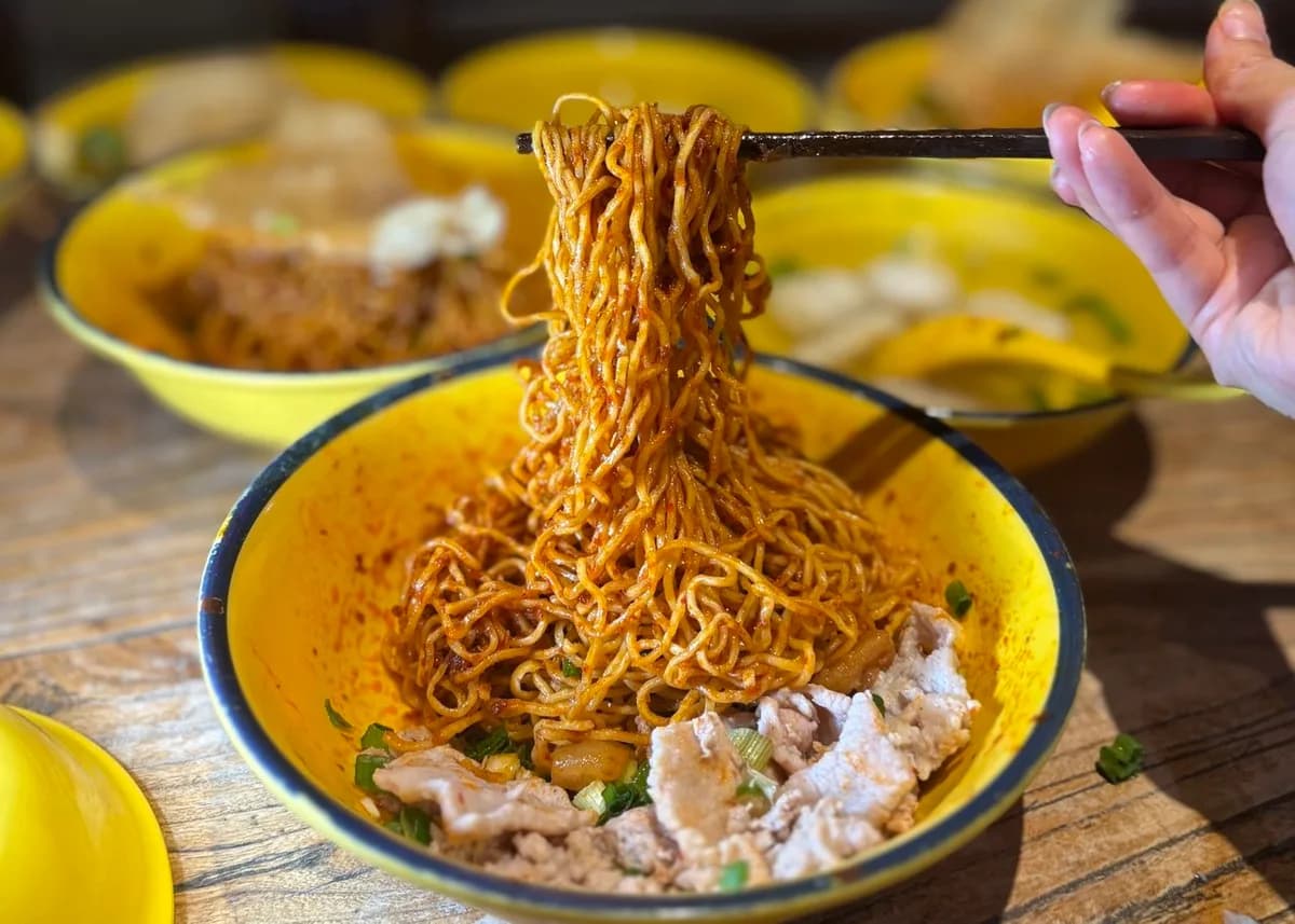 LiXin Teochew Review: Under $10 Michelin Bib Gourmand Noodles - Restaurant food photos in Singapore