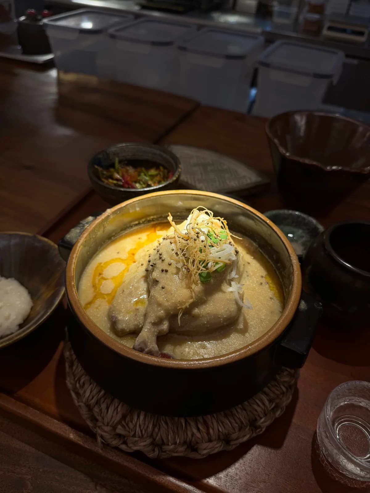 Perilla Seed Samgyetang at MODU Samgyetang