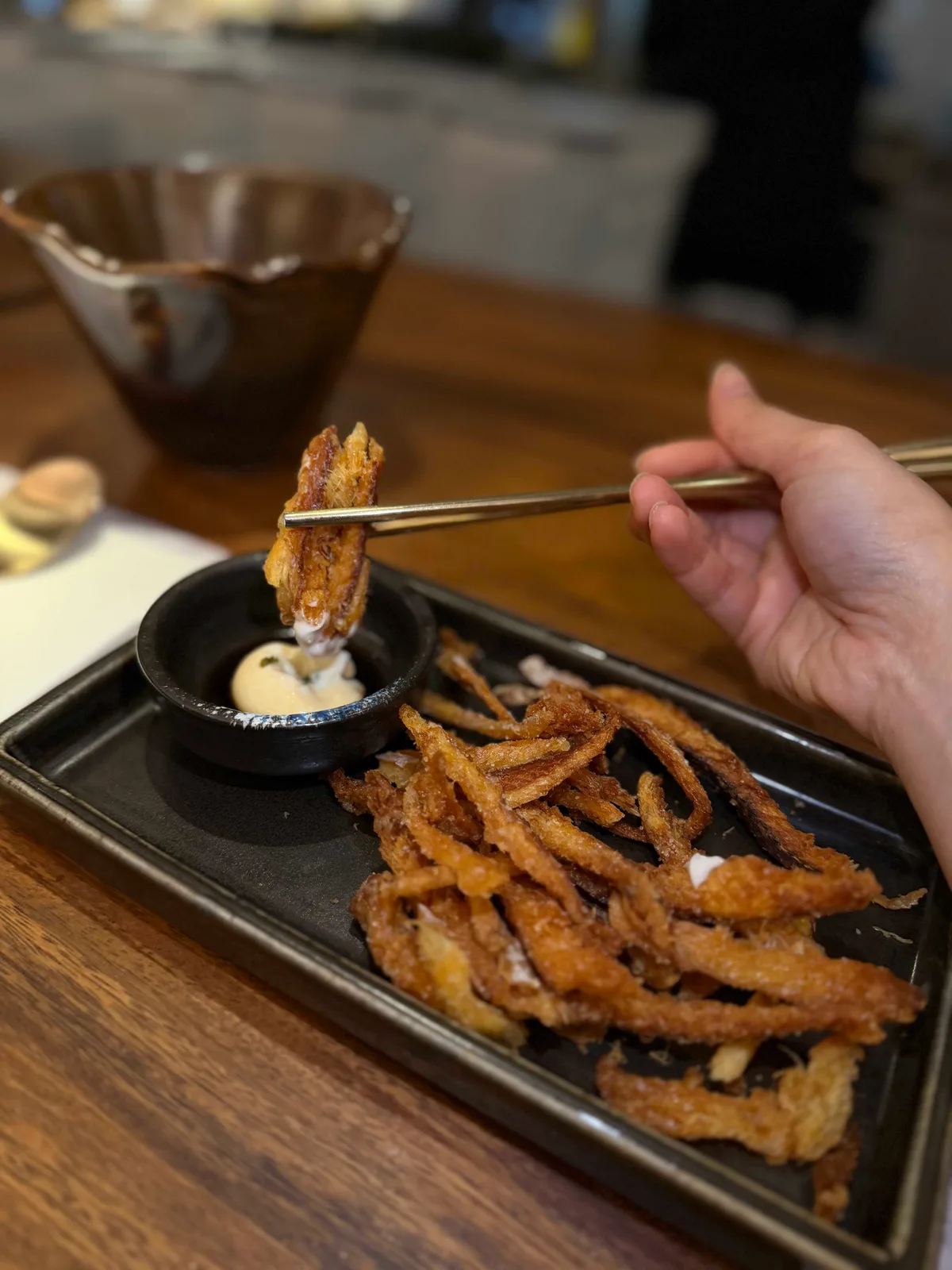 Fried Pollack at MODU Samgyetang