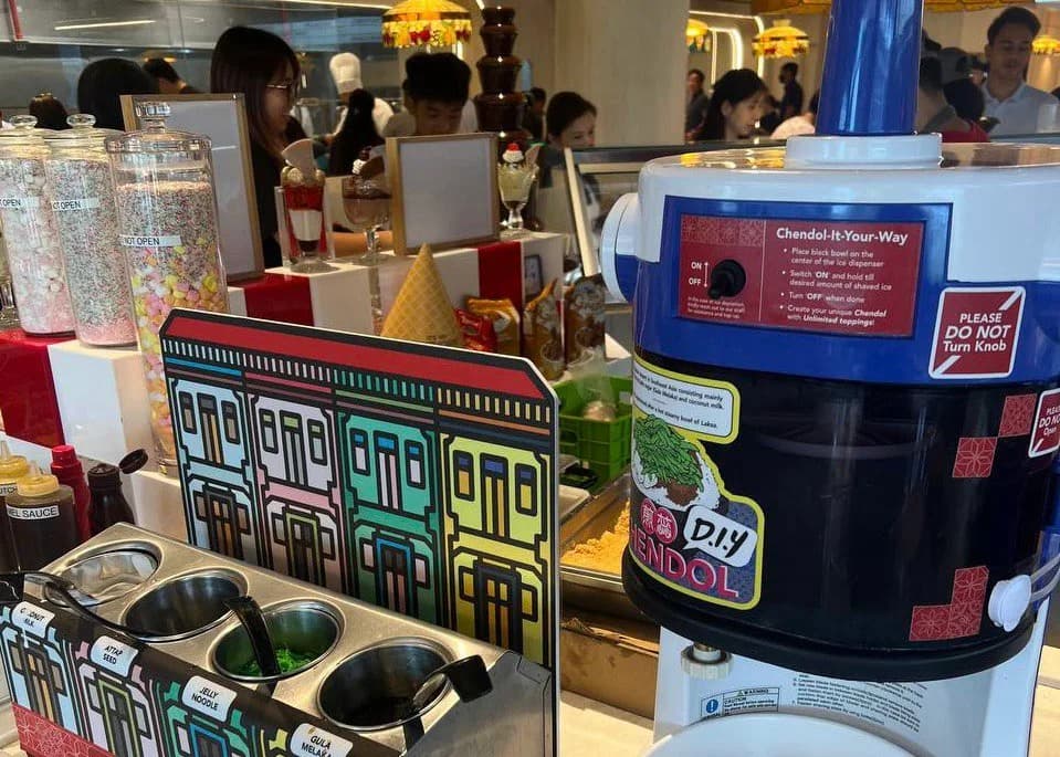 Cendol Station at Swensons